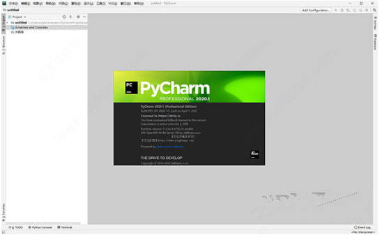 pycharm professional破解版下载信息：