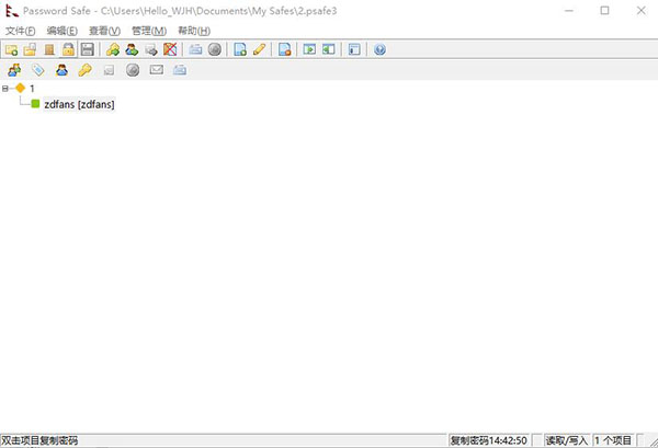Password Safe专业版截图