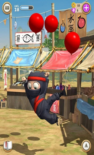 笨拙忍者无限金币钻石(Clumsy Ninja)APP截图