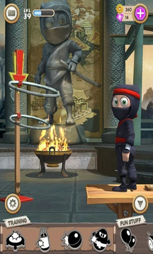 笨拙忍者无限金币钻石(Clumsy Ninja)APP截图