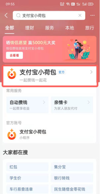支付宝小荷包功能在哪取消