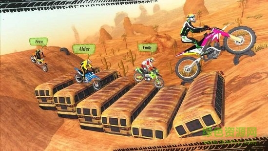 越野摩托车游戏单机破解版(Motocross Racing)