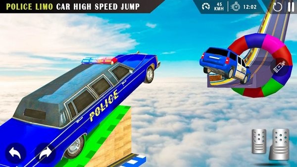 超长豪华警车赛车(Mega Ramp Police Limousine)