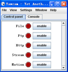 Yawcam截图