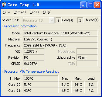 CoreTemp