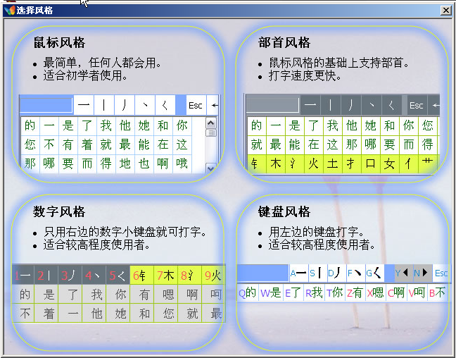 正宗笔画输入法