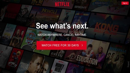 netflix截图