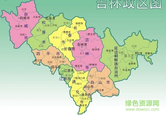 吉林地图截图