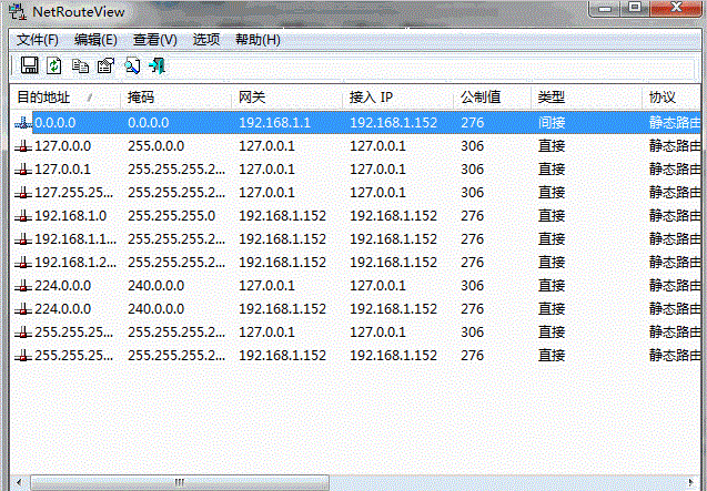 NetRouteView截图