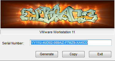 vmware workstation 11注册机