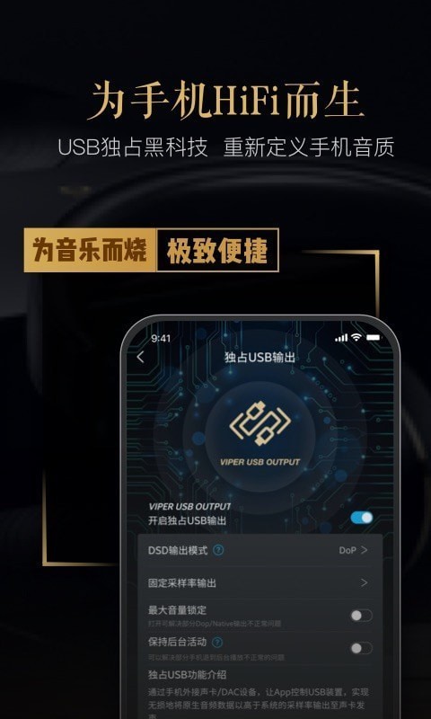 VIPER HiFiAPP截图