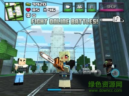 我的世界侠盗飞车内购破解版(block cube gun war)