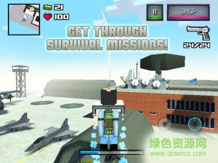 我的世界侠盗飞车内购破解版(block cube gun war)