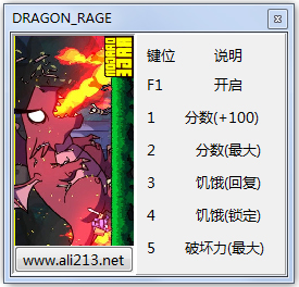 龙之怒五项修改器截图