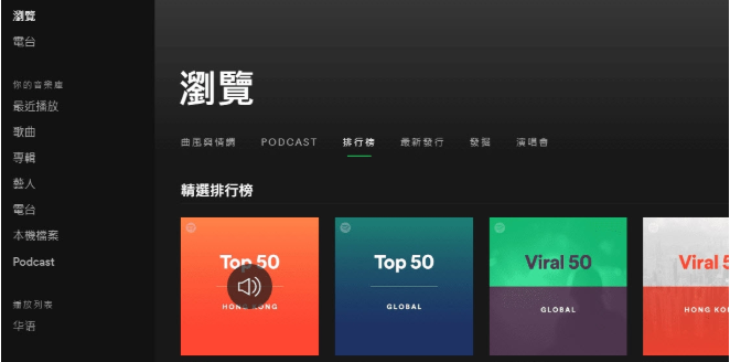 Spotify(声破天音乐)学习版