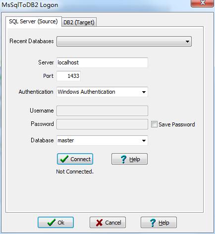 MsSqlToDB2(MsSql数据库转DB2工具)软件图标