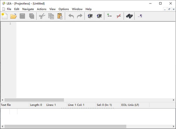 LEA编辑器截图
