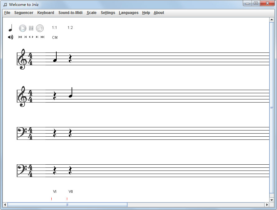 Jniz(五线谱编辑软件)