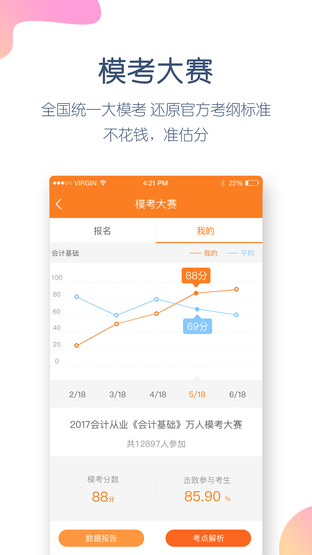 会计从业万题库APP截图