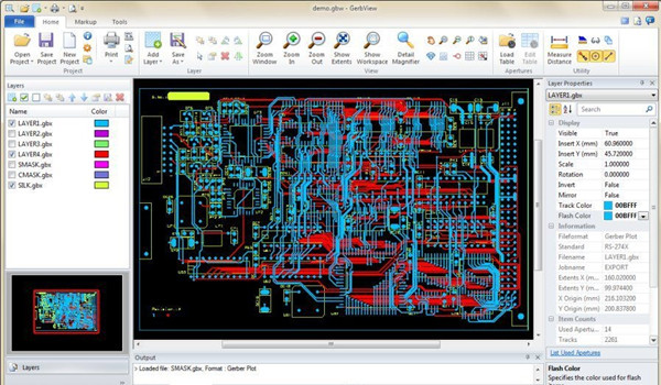 Gerbview(PCB高级文件查看软件)