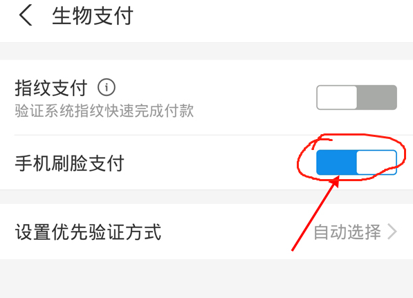 支付宝怎样取消刷脸支付功能