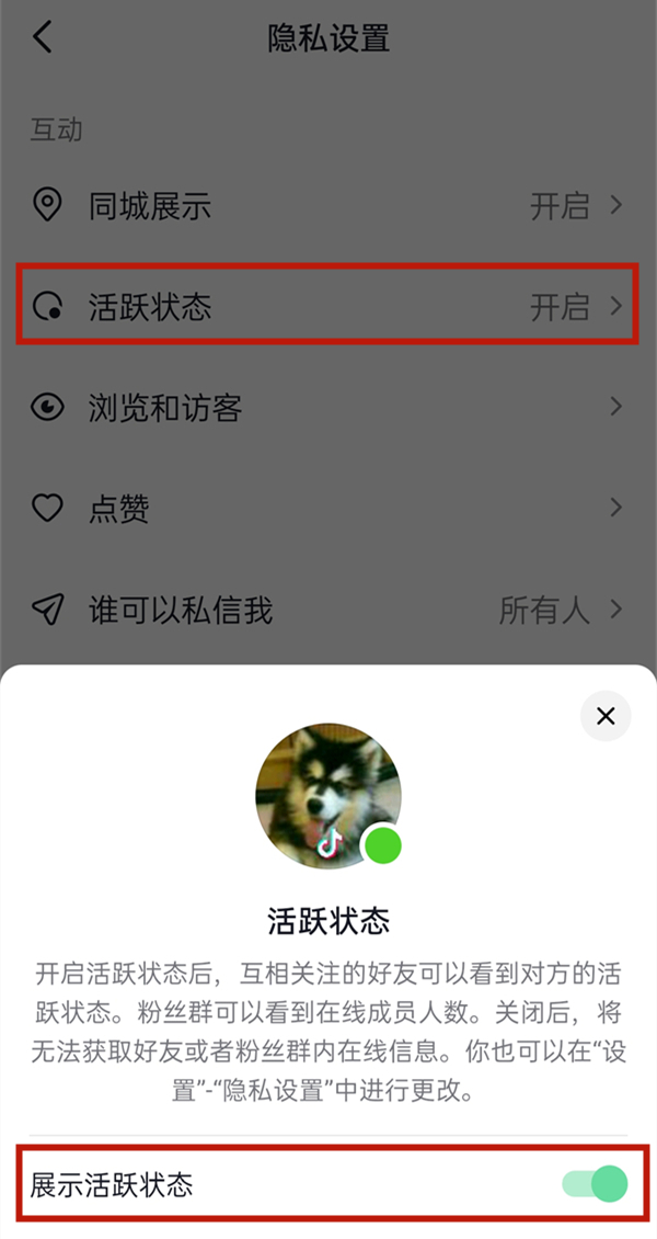 抖音隐身不在线怎么弄