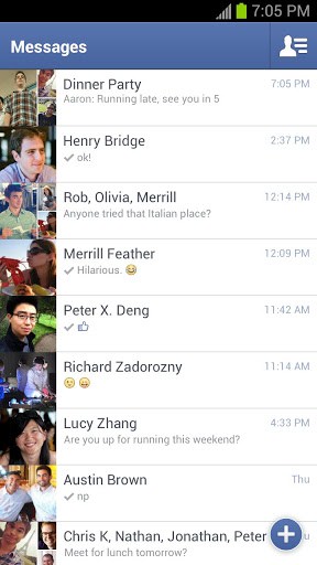 facebook 2021版APP截图