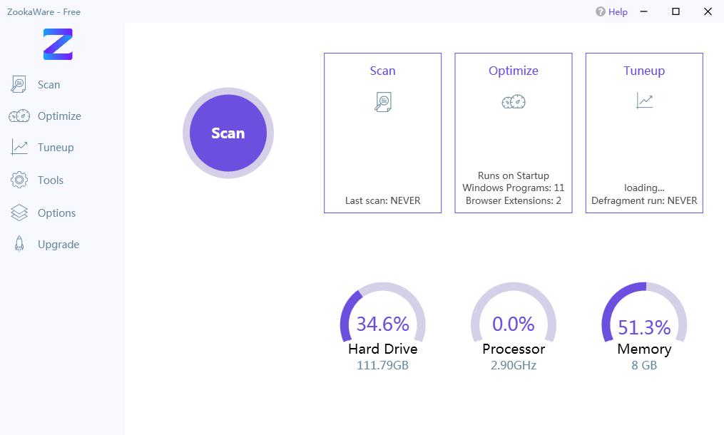 ZookaWare(注册表清理软件)