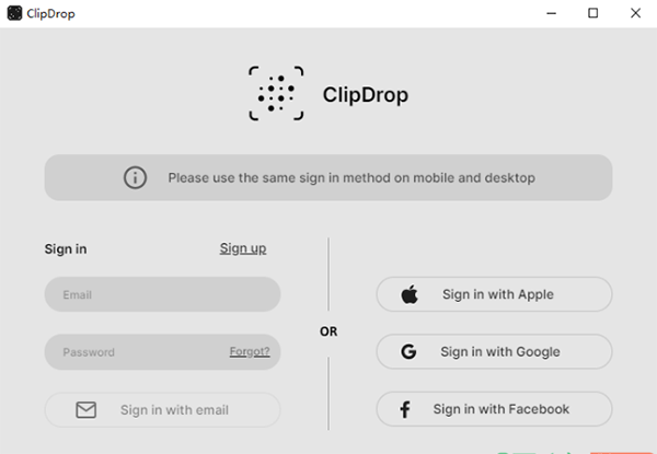 CilpDrop（AR复制取物工具）