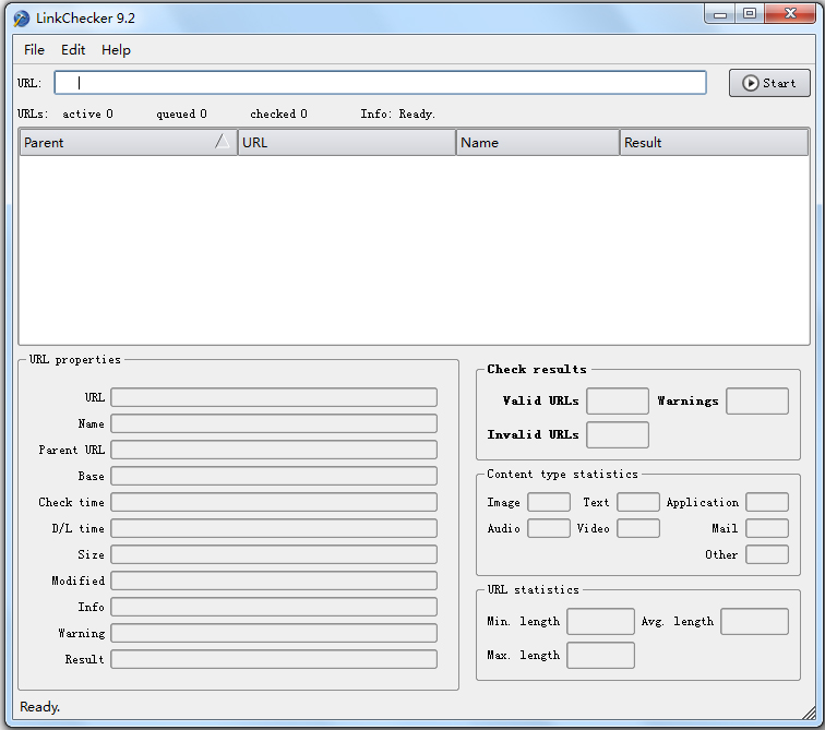 LinkChecker(网页链接检测工具)