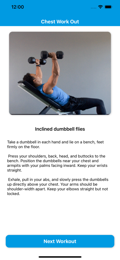 aChest Workout Craft