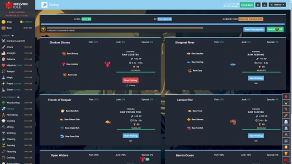 《Melvor Idle》游戏截图4