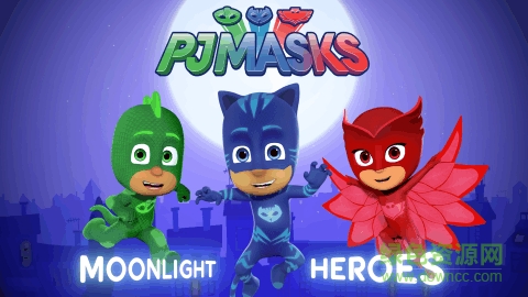 蒙面睡衣侠月光小英雄游戏PJ Masks MoonlightAPP截图