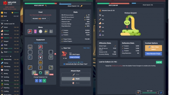 《Melvor Idle》游戏截图6
