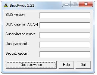 Biospwds(获取Bios密码软件)