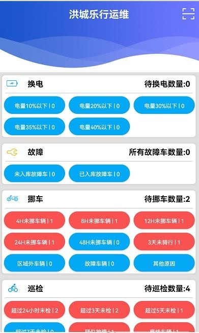 洪城乐行运维APP截图