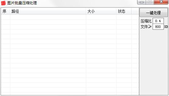 图片批量压缩处理截图
