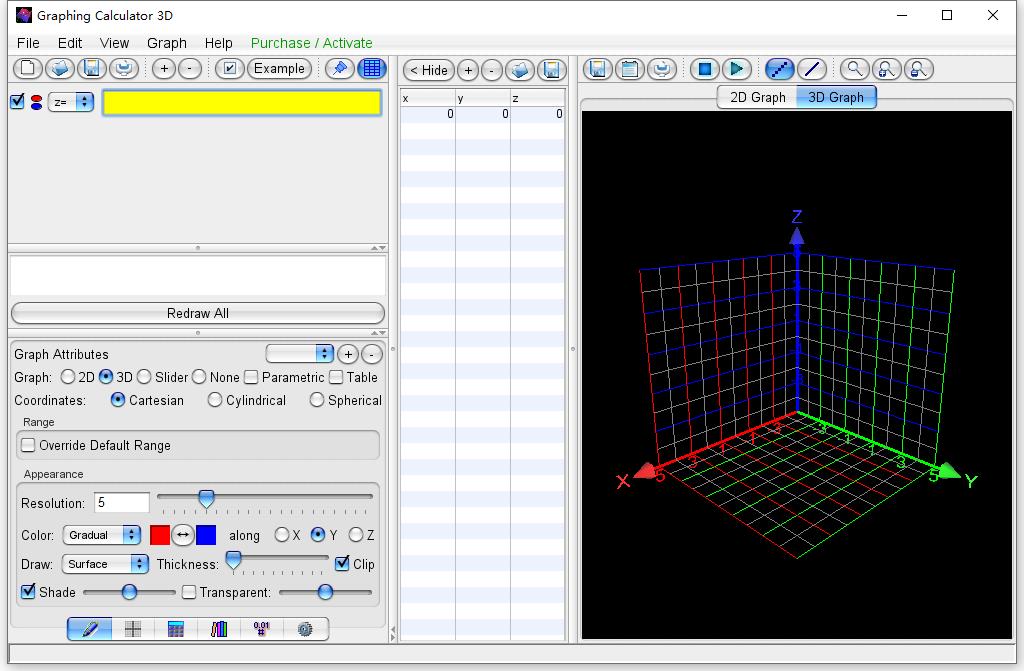 Graphing截图