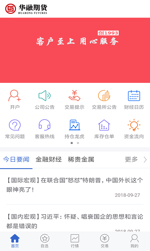 华融期货博易APP