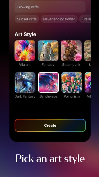 wombo dream ai绘画软件app官方下载 v1.1.2