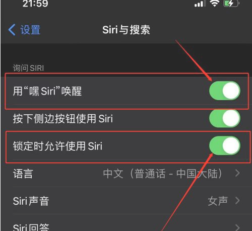 苹果siri怎么设置主人