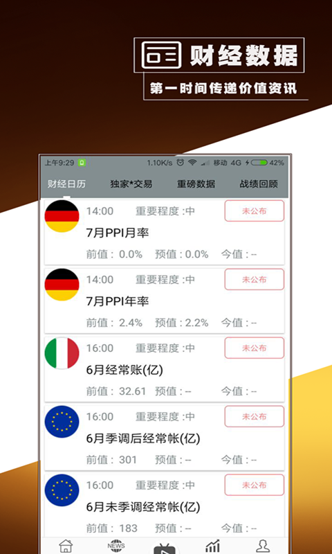 黄金交易APP截图