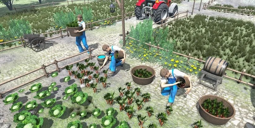 收割机大亨游戏安卓版（Farm Harvester Simulator） v1.2