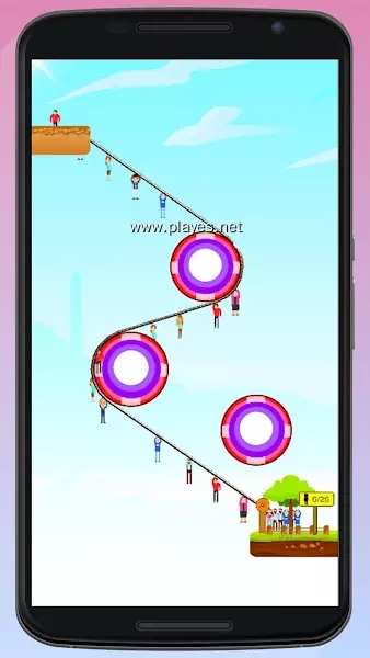 Puzzle Game Rope Rescue Zipline游戏中文版 v1.1