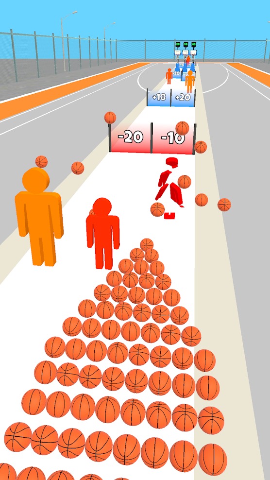 篮球障碍赛游戏官方正式版（Basketball Hoops） v0.1