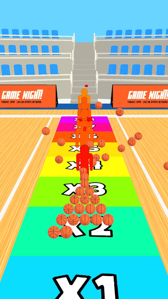 篮球障碍赛游戏官方正式版（Basketball Hoops） v0.1