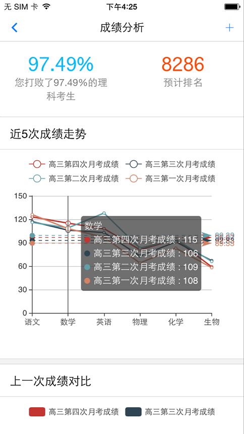 成绩分析大师APP截图