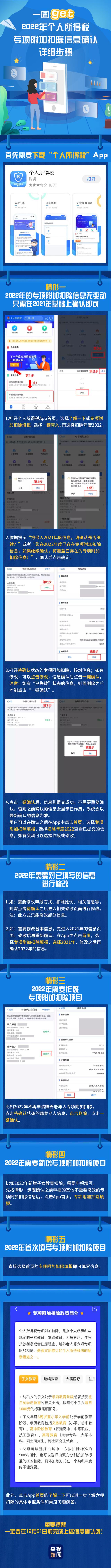 2022年个人所得税如何确认(操作步骤)_2022专项附加扣除填报时间