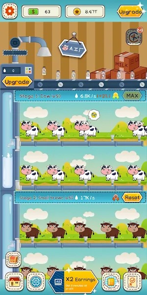 IdleCowTycoon游戏官方安卓版 v1.0.1