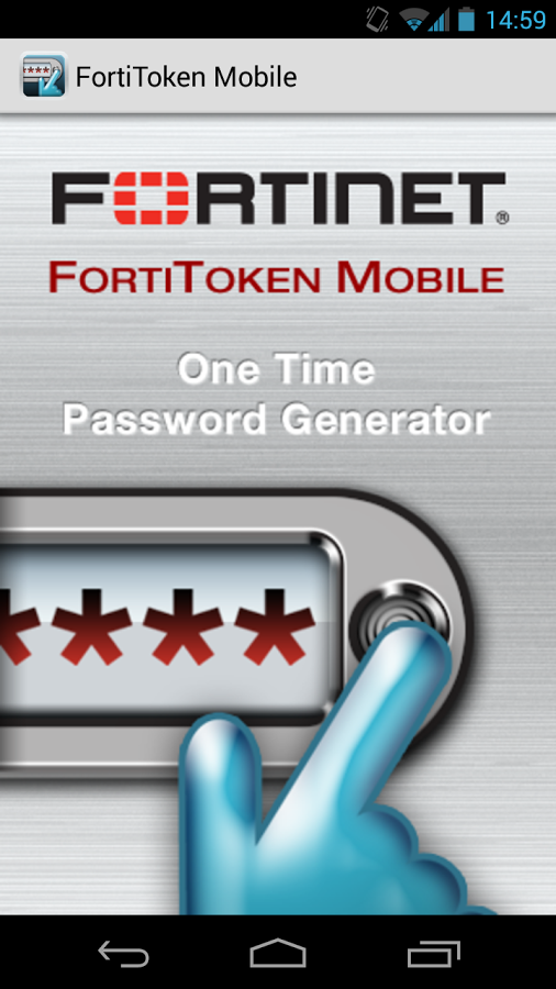 FortiToken移动APP截图